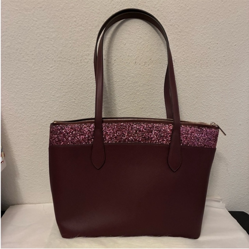 WAS $150 Kate Spade Flash Glitter tote